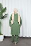 Ayrobin Suit with Side Buckle Trousers Khaki Hnt8591 - 8