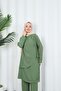 Ayrobin Suit with Side Buckle Trousers Khaki Hnt8591 - 7