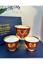 Red Gold 6 Piece Limoges My Style Cawa Set - 3