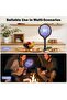 Electric Fly Swatter 4000V Bug Zapper with Rechargeable Battery & Mosquito Light - 8
