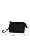 Black Flotter Leather Men's Handbag - 2