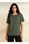 Women Logo Embroidered T-shirt
