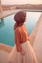 Soft Scarf Garden Red 90X90 - 4