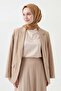 Soft Scarf Chain Pattern Brown 90X90 - 3