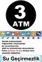 Functions Active Calendar Steel Band and Case 3 Atm Water Resistant Sport Case Design Men's Wristwatch - 3