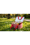 25 Liter Thermal Gingham Picnic Basket Red White 40X30X20Cm - 3