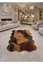 Sdt Fish Theme Patterned Modern Woven Base Decorative Carpet Mosso3441 - 3