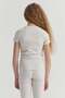 Girl's Ribbed T-Shirt - 6
