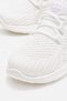 Side Striped Knitwear Children's Sports Shoes White White - 5