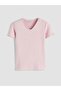 V-Neck Soft Touch Women's T-Shirt (S6) - 5