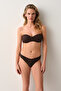 Disco Front-Tie Strapless Bikini Top - 3