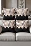 Digital Printed Soft Textured 4-Piece Throw Pillow Cover Set Krl0168