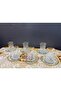 Handcrafted Cutting Tea Set of 6