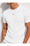 Men's short sleeve crew neck stretch t-shirt 26022 - 3