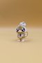 Star Eye Duck Figure Keychain - Movable Keychain Bag Ornament Charm - 4