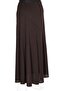 Hesna Women's Rana Cross Crepe Lined Elastic Quality Skirt - 4