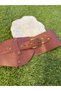 Oldric Brown Design Handmade Leather Belt - Authentic Bohemian Women's Waist Belt for Daily Use - 4