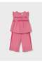 Baby Girl Ruffle Blouse and Pants Set - 2