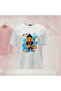 Aslan Printed Crew Neck Wide Fit Unisex Tshirt