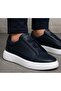 112230257 Dante Sneaker Men's Leather Shoes Dark Blue - 2