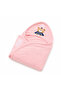 0-3 Months Newborn 100% Cotton Teddy Bear Patterned Velcro Baby Swaddle - 4