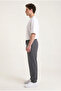 Men's Smoked Loose Fit Parachute Double Pocket Trousers - 2