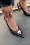 Torval Bitter Brown Matte Leather Women's Stiletto - 7