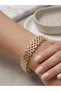 Zircon Stone Branded Model Steel Xuping Bracelet (20 cm)