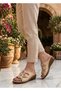 Special Design Women's Stylish Home and Outdoor Anatomical Sole Comfortable Dowry Bundle Guest Daily Slippers - 2