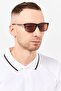 Men BW0062-H20J57 Rectangular Sunglasses, Black - 2