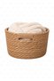 Wicker Natural 23X13 cm Seagrass Basket, Flower Pot, Organizer - Scandinavian, Modern, Bohemian, Rattan