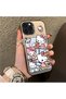 Stylish Cartoon Printed Shockproof Case Compatible with iPhone 15 Pro Max - 3