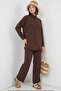 Women's Brown Suit - 5