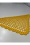 Yellow Hand-Knitted Lace Bandana – Bohemian Style Hair Accessory - 3