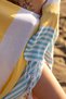 Turkish Peshtemali Beach Towel 100% Cotton 100X180 Cm, Sea Towel, Lightweight, Sand-Repellent, Quick-Drying Premium Peshtemal - 6