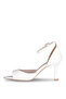 Zeyn 4155 White Heeled Women's Shoes - 4