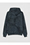 Vizyon New Season Oversize Hooded Men's Zippered Sweatshirt - 6