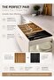 Kitchen Drawer Organizer Knife Tray- Knife storage Rack Multifunctional Drawer Knife Holder For Kitchen Accessories Easy Slide Knife Tray Set - Black - 4
