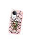 Vivo V50 Compatible Case Camera Protector Pink Silicone Couple Phone Case Spiderman Patterned - 3