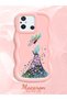 Redmi 12C Compatible Case Camera Protector Pink Silicone Couple Phone Case Girl Pattern - 2
