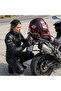Helmet Flexible Motorcycle Helmet and Luggage Net – Helmet Stabilizer Carry Net with Plastic Hooks 35X3 - 2