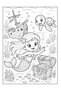 Mermaid Coloring Book |   Magical Mermaid Moments |   Fun Coloring Pages for Girls |   A4 - 32 Pages - 4