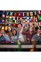 48 Countries World Flag String Flags for World Cup Decorations, Double Sided Fabric Nations String Banner