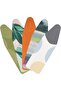 Ironing Board Cover with 2 mm Foam Back, Size C, Fresh Breeze, 124 x 45 cm