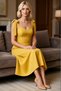 Women's Heart Collar Sleeveless Maxi Woven Dress Shoulder Tie Detail Brode Pattern Lined Daily Casual - 3
