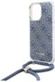 Back Cover Plastic with Strap Blue (iPhone 16 Pro) Code: GUHCP16LHC4SEB - 5