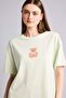 100% Cotton Regular Fit Crew Neck Printed Short Sleeve Nightgown H6330Ax26Sm - 3
