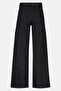 Women Wide Fit Washed No Stretch Cargo Jeans, Black - 2