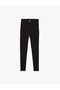 High Waist Interlock Fabric Slim Fit Sports Leggings - 3