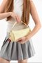 Women's Cherry Charm Gift Cylinder Handle Shoulder Crossbody Bag Yellow - 2